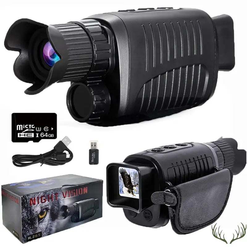 30X25 Hd Optique Monoculaire Basse Vision Nocturne Étanche Mini